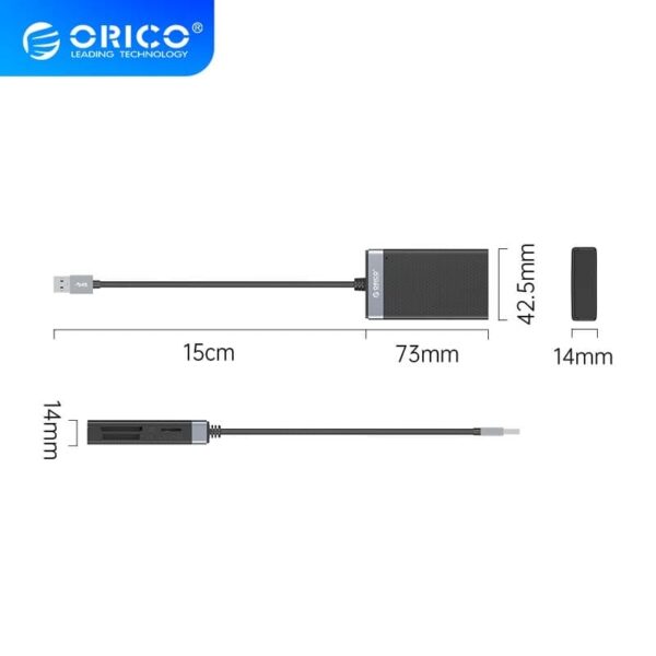 ORICO-CL4D-A3-BK-BP