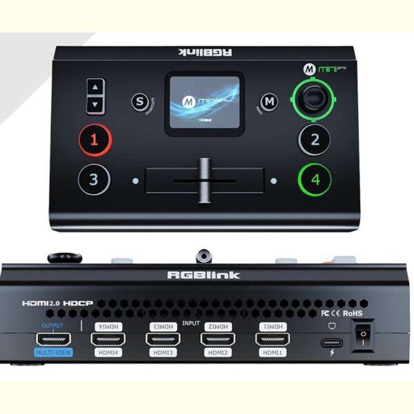 MINI-PRO V3 - THE 3 RD GENERATION OF MINI STREAMING SWITCHER