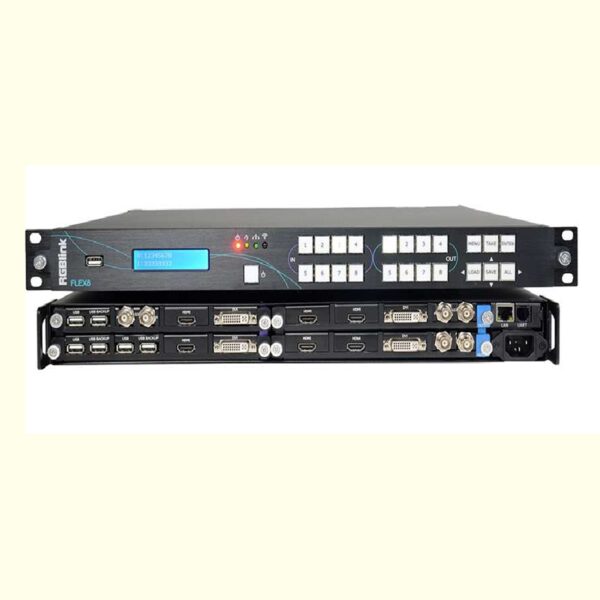 FLEX 8 - HYBRID AND VIDEOWALL SPLICING