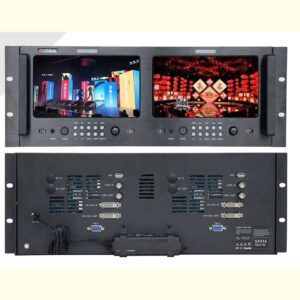 RMS 8424S - DUAL LCD RACK MOUNTING