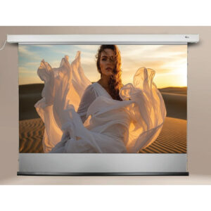 CINECASE MOTORISED FLOOR RISE SCREEN